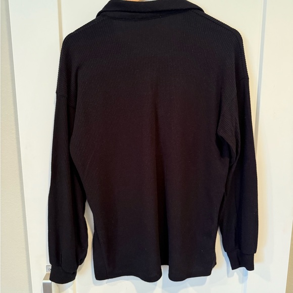 Project Social T ribbed black sweater - Picture 3 of 4